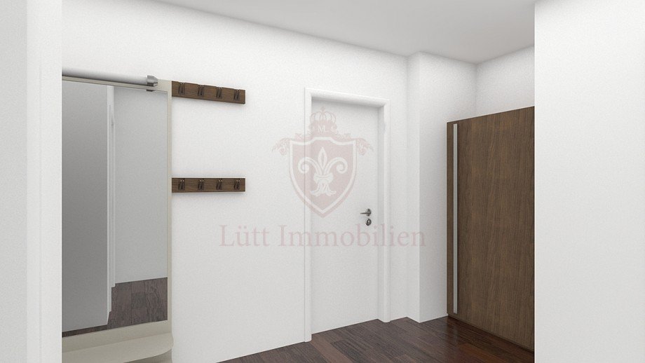 Flurbereich - Designvorschlag Dachgeschosswohnung Bad Oldesloe