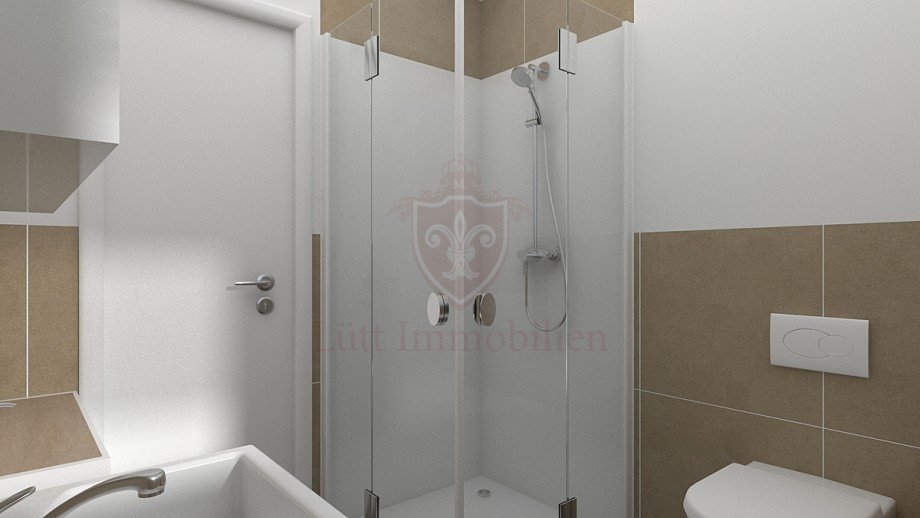 Designvorschlag Badezimmer Dachgeschosswohnung Bad Oldesloe