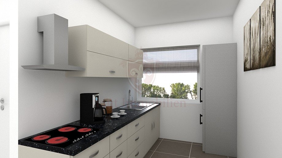 Designvorschlag K�che Dachgeschosswohnung Bad Oldesloe