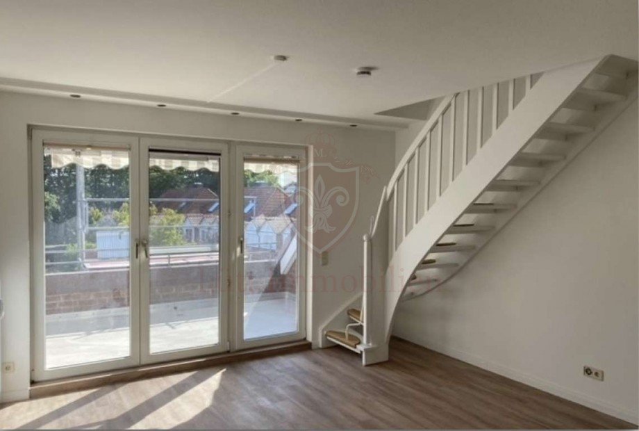 Wohnzimmer, Treppe.1 Dachgeschosswohnung Henstedt-Ulzburg