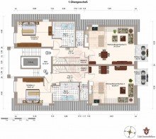 1.Obergeschoss *** Neubautraum: 4 Zimmer Maisonette Wohnung im gr�nen Lokstedt***