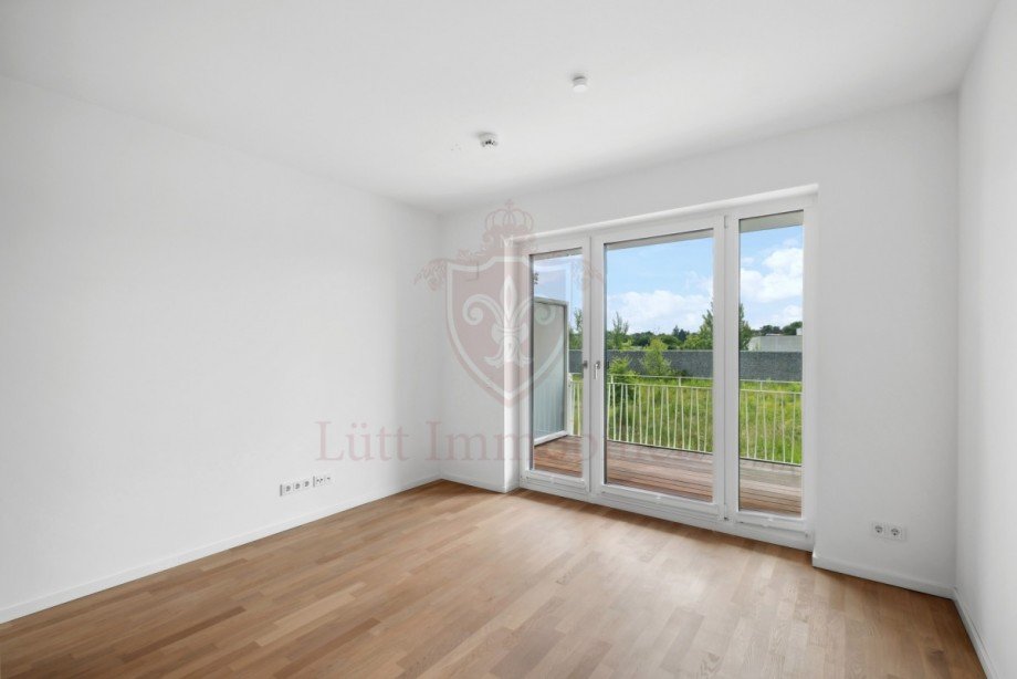 Wohnzimmermit Loggia Etagenwohnung Hamburg