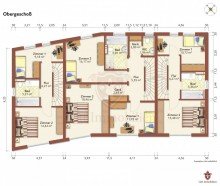 Grundriss Obergescho� mittig *** Neubau Penthouse mit gro�em, sonnigen Balkon ***