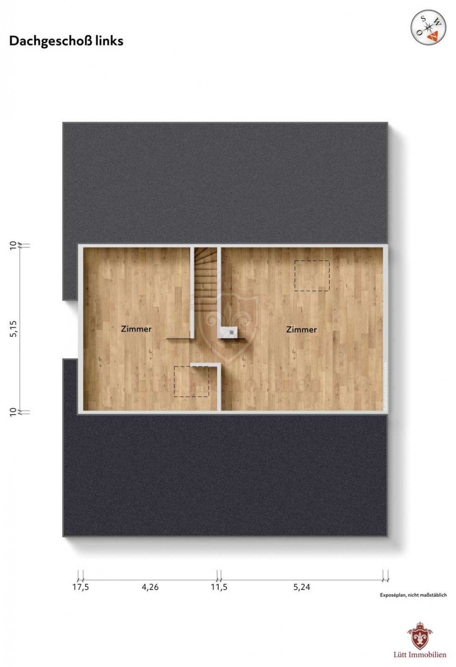 Grundriss Dachgescho� Dachgeschosswohnung Henstedt-Ulzburg