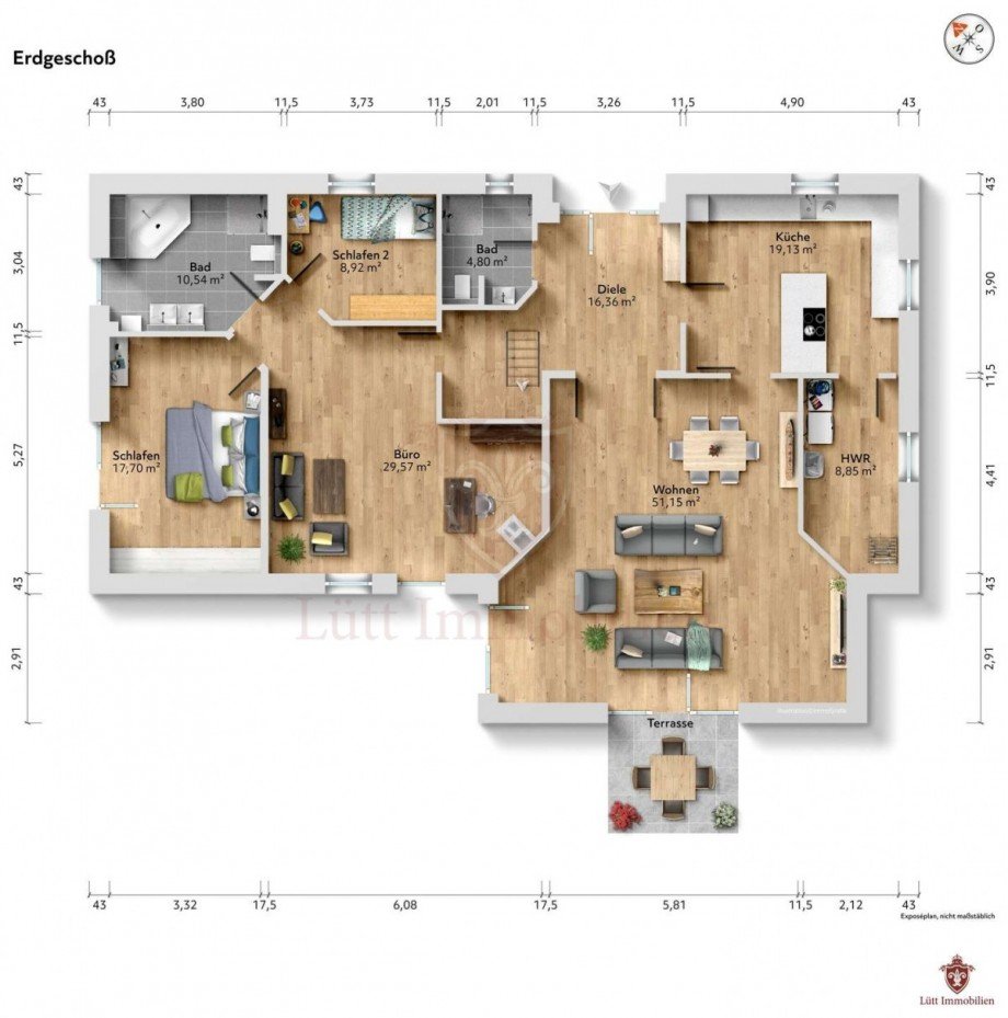 Grundriss Einfamilienhaus Kaltenkirchen