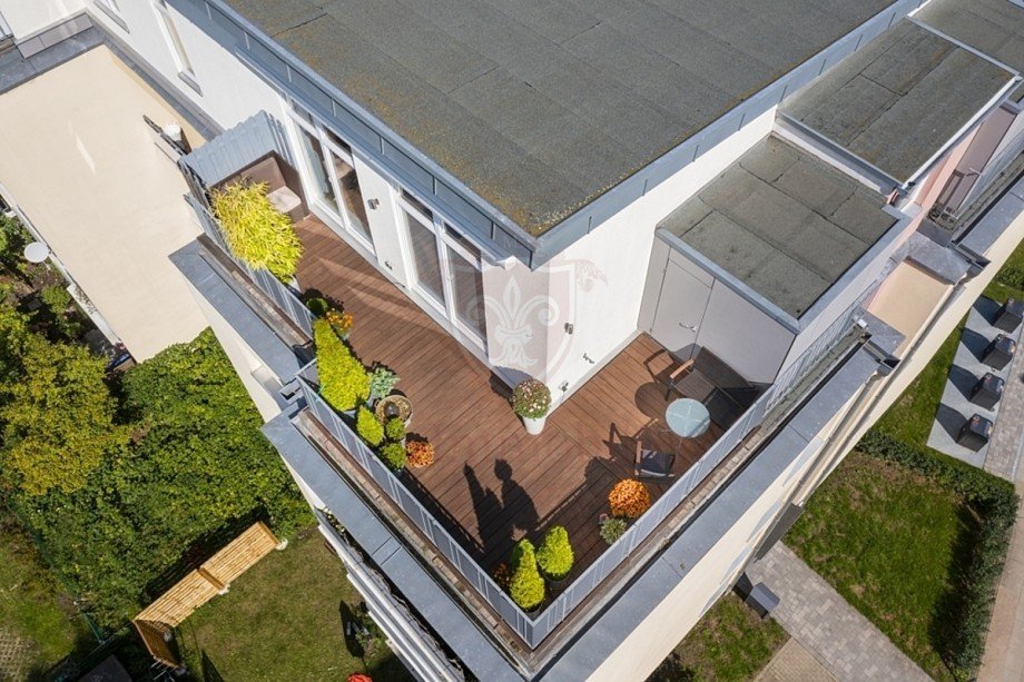 Au�enansicht Penthouse 2 Penthousewohnung Hamburg