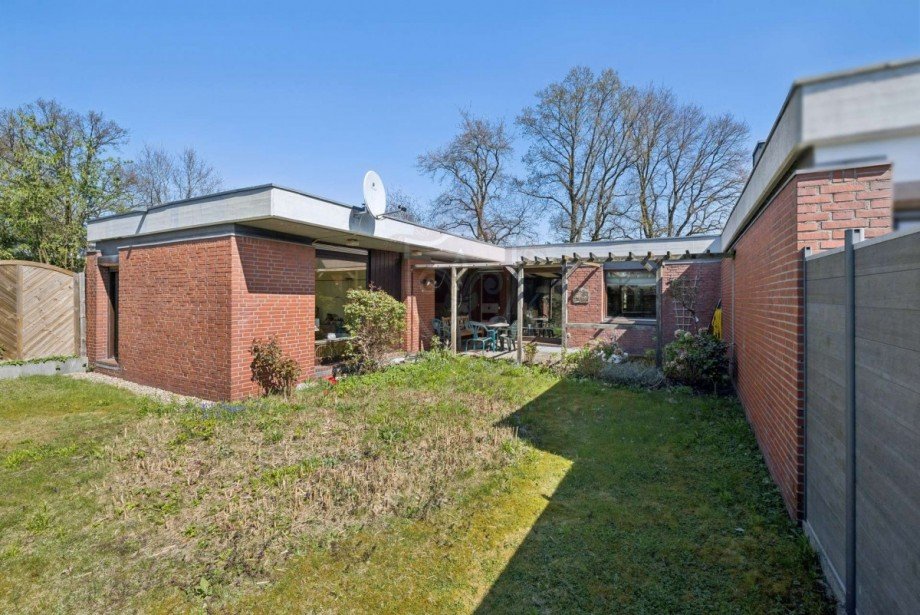 Ansicht R�ckseite Reihenmittelhaus Kaltenkirchen