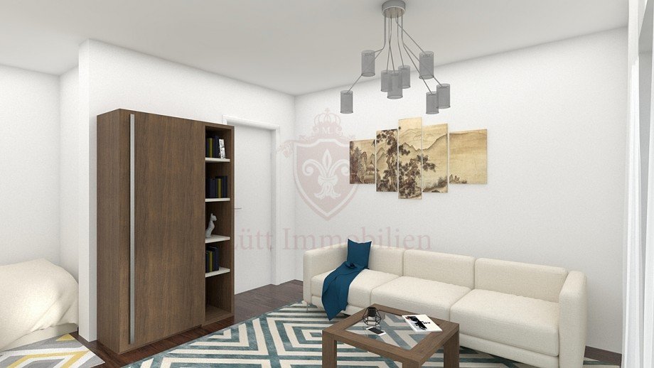 Wohnraum - Designvorschlag Dachgeschosswohnung Bad Oldesloe