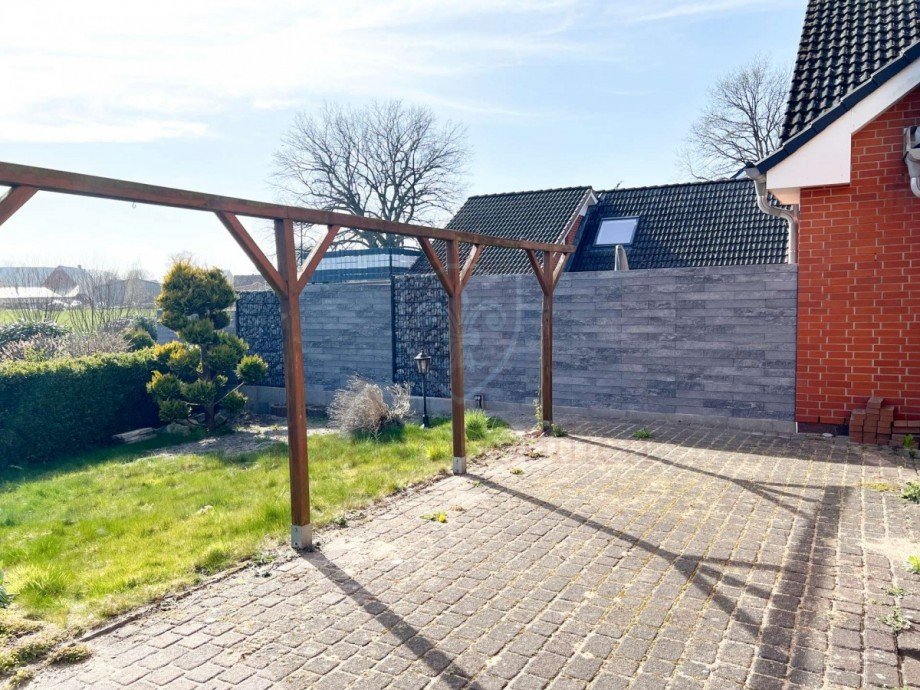 Terrasse Doppelhaush�lfte Seth