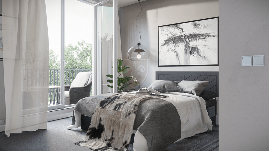 MFH Schlafzimmer Stadthaus Hamburg