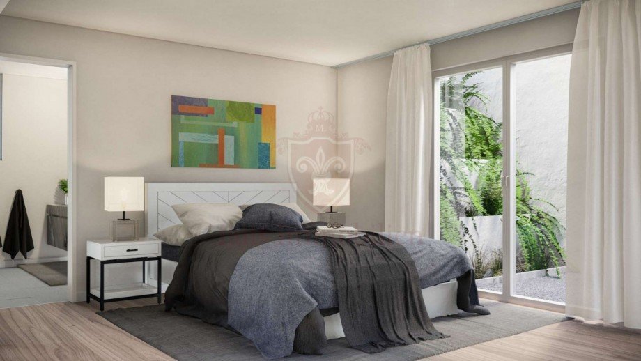 DHH Schlafzimmer vorne Doppelhaush�lfte Hamburg